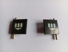 Coppia fibbie di ricambio per