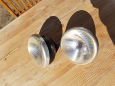 CARELLO proiettori fari anteriori headlights 130 mm set NOS 01.160.700 anni 50