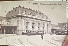 MILANO 3 CARTOLINE STAZIONE CENTRALE VECCHIA E NUOVA VIAGG. 1908-1912-1930-964