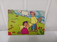 Cartoncino Foto Lucida Cartone Animato Heide * Vintage