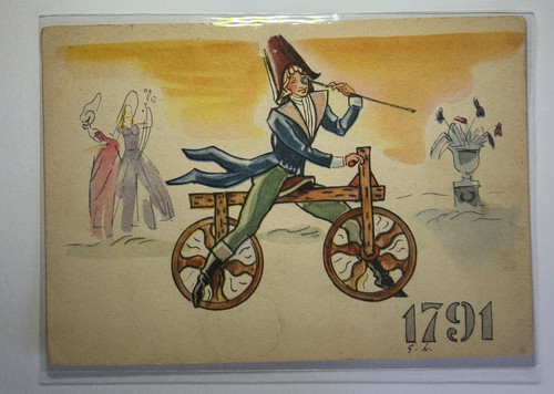 Cartolina pubblicitaria - cartolina,