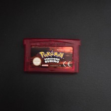 Pokémon Versione Rubino GBA ITA Nintendo Game Boy Advance