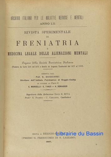 Rivista sperimentale - , di