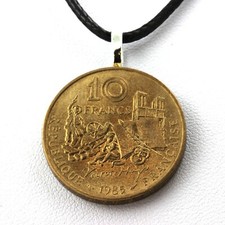 Collana moneta francia - francia, 10