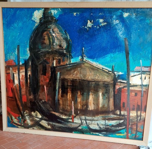 Quadro olio lamberto - quadro,