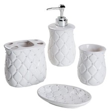 BAGNO ACCESSORI LAVABO SET 4