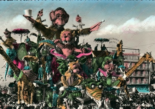 1959 viareggio carro carnevale - viareggio,