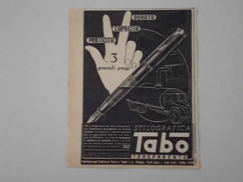 Advertising pubblicità 1943 - advertising,