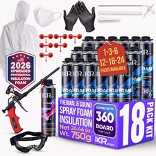 Spray Foam Insulation Kit (18