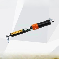 Excavator engine hood support