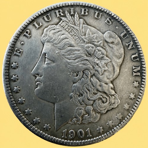 1901 morgan dollar usa - morgan, 1