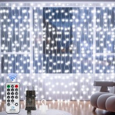 Luci di natale a tenda da