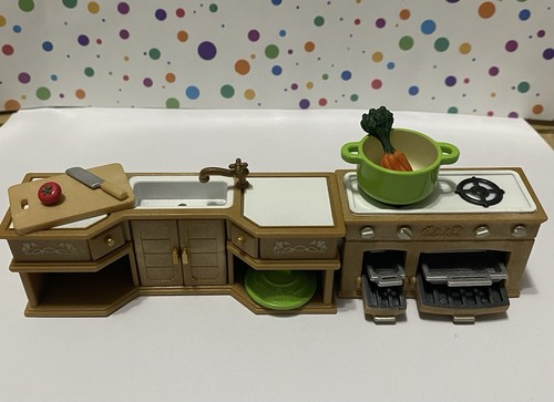 Sylvanian families set - families, lavello
