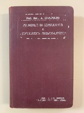 Manuale di Semeiotica e Diagnostica Medico-Legale di A. Ciampolini 1926 Idelson
