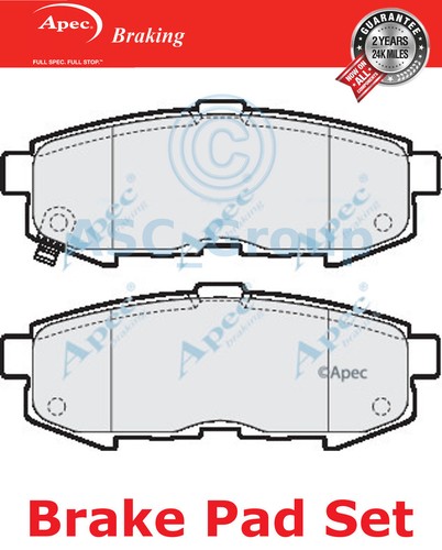Apec set pastiglie freni - set,