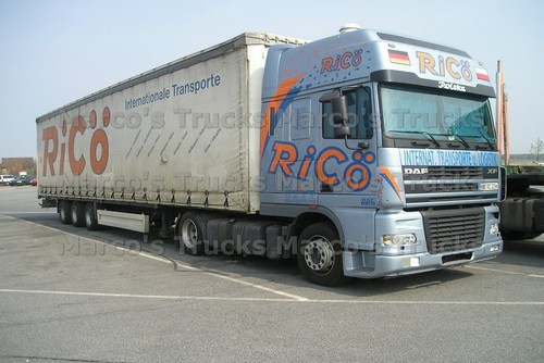 Foto camion daf 430 telone - camion,