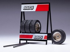 IXOMODELS, Rack de 4 Pneus BBS