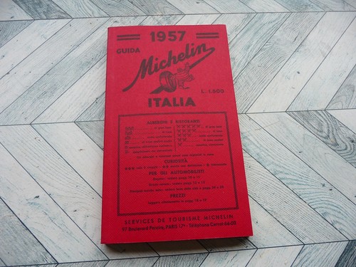 Guida michelin italia 1957 - italia,