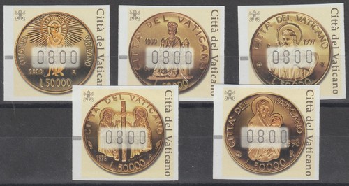 2001 vaticano monete - 2001,