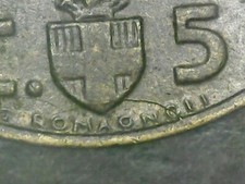 5 CENTESIMI 1941 ERRORE -