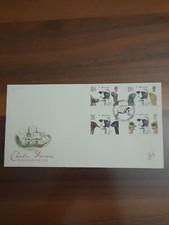 BUSTA FDC-CHARLES DARWIN NATURALIST 1809/1882 - ROYAL MAIL FIRST DAY COVER 1982