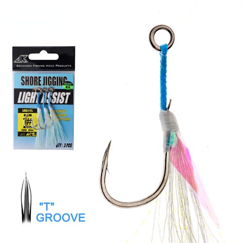 6pcs shore jigging - 6pcs, light