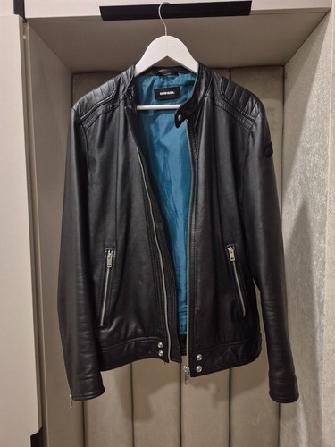 Diesel giacca pelle uomo stile