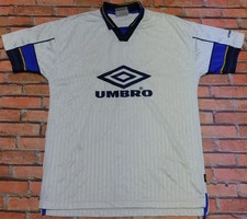 UMBRO MAGLIA CALCIO SHIRT MAILLOT NOLEL VINTAGE (046) tg. L