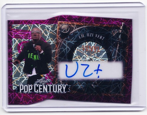 Scheda autografa lil uzi - scheda, vert