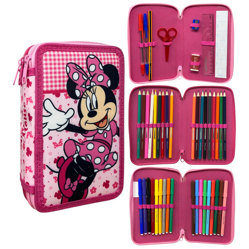 Astuccio multiscomparto minnie - astuccio,