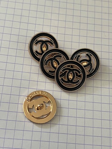 Boutons chanel vintage - 5,