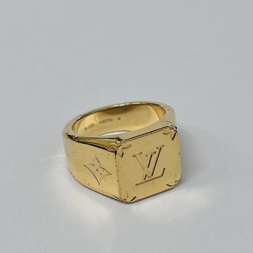 Anello con sigillo louis - con,