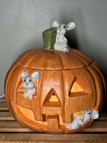 Lanterna jack zucca ceramica - jack,
