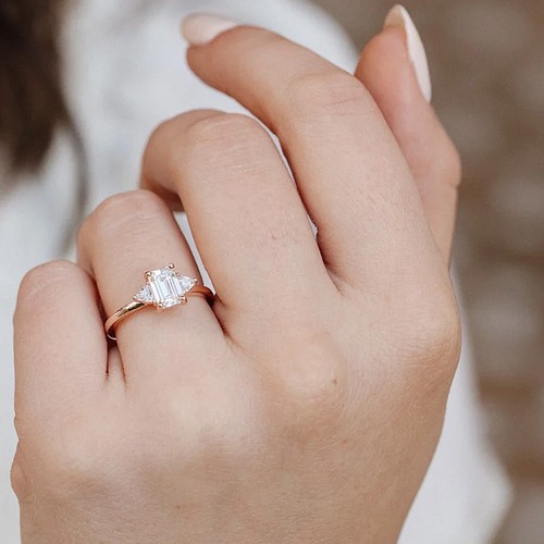 Anello donna oro - da, rosa