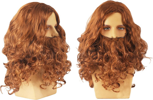 Parrucca lunga barba - parrucca, per