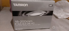 Obiettivo Tamron Canon 18-200