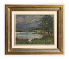 AMBROGIO VISMARA (Seregno 1900 Milano 1994)  DIPINTO OPERA OLIO SU TAVOLA QUADRO