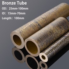 Tubo tondo bronzo CuSn4 cuscinetto bronzo boccola misura a scelta 15mm - 70mm interno