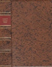 Operette morali. . Giacomo Leopardi. 1976. I ED.