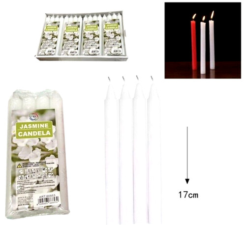 Set 48x pezzi candele cera - set,