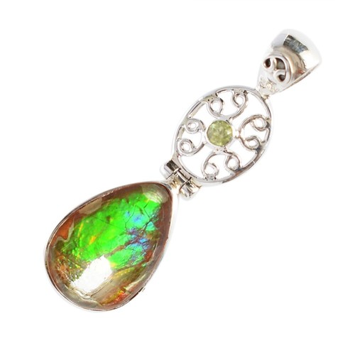 Ciondolo goccia peridoto