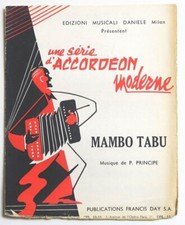 Partition vintage sheet music