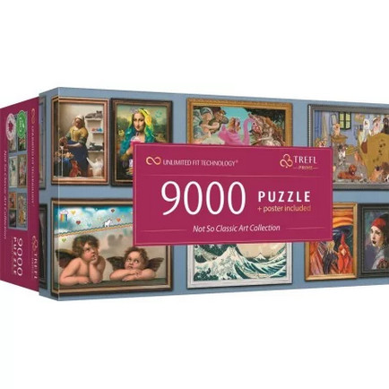 Puzzle not classic - puzzle, art