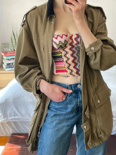 Top corsetto seta - , missoni