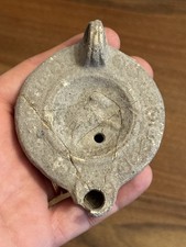 Lampada olio romana antico