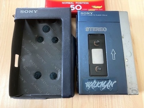 Sony walkman tps early logo - tps-l2,