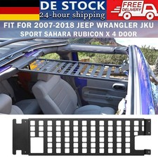 Barre portatutto rigide Molle portapacchi per Jeep Wrangler JK 4 Dr 2007-2018
