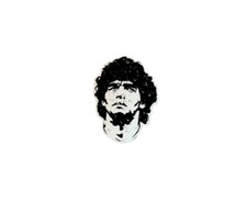 Adesivo sticker face stencil decals Diego Armando Maradona figurina opaca vinile