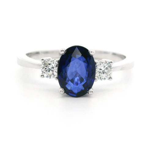 Anello tre pietre oro - a, in