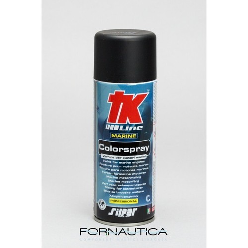 Vernice spray bomboletta nero - spray,